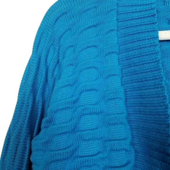 Lafayette 148 Aqua Cardigan - Picture 2 of 4